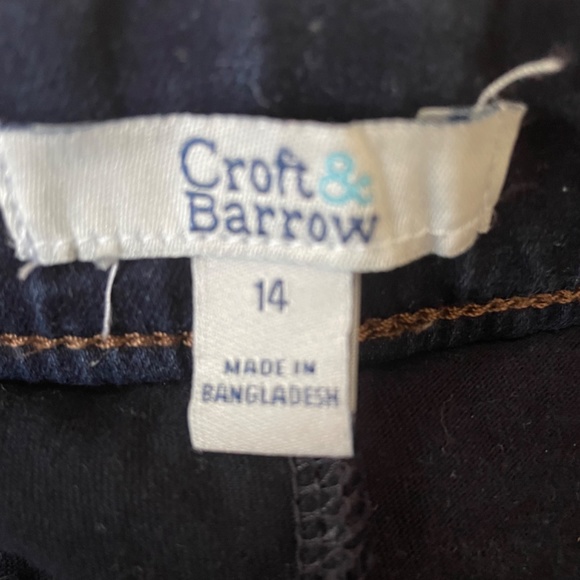 Croft and Barrow Denim Skort Size 14 - Picture 7 of 8